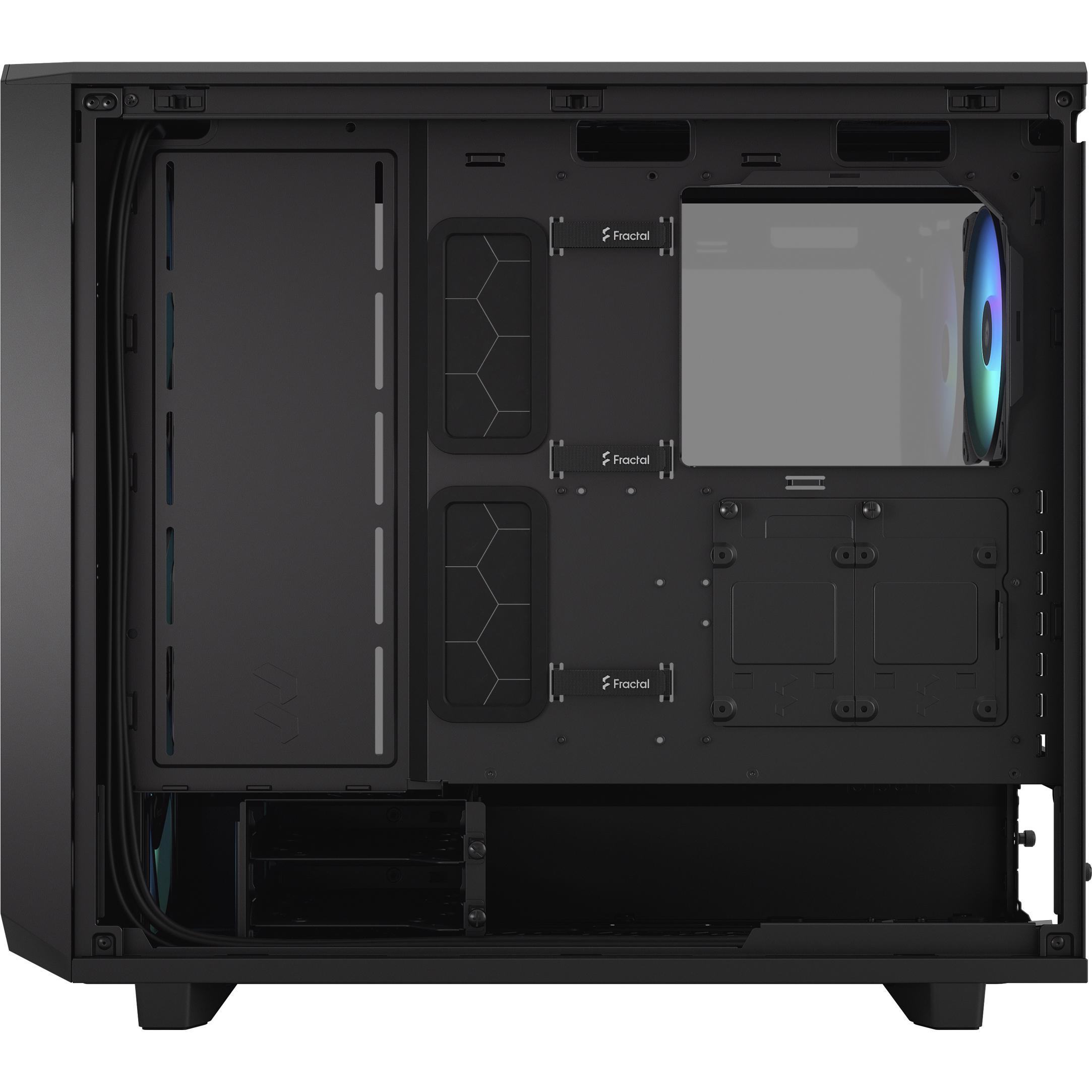 Fractal Design Meshify 2 RGB TG Light Tint Mid Tower Case - Black | PLE ...