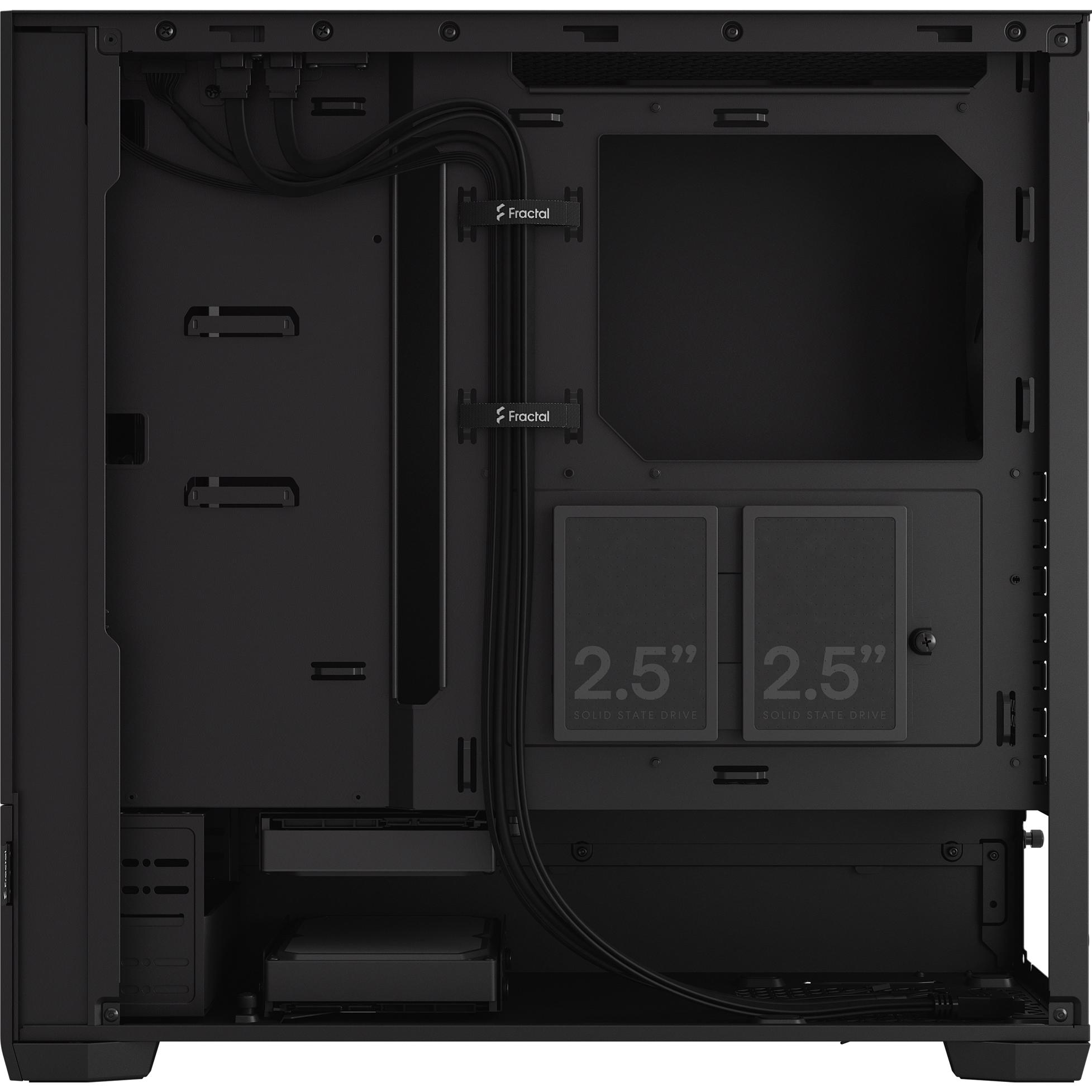 A large main feature product image of Fractal Design Pop Air Mid Tower Case (Black)