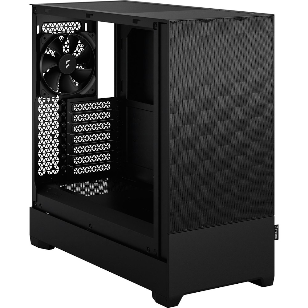 A large main feature product image of Fractal Design Pop Air TG Clear Tint Mid Tower Case - Black