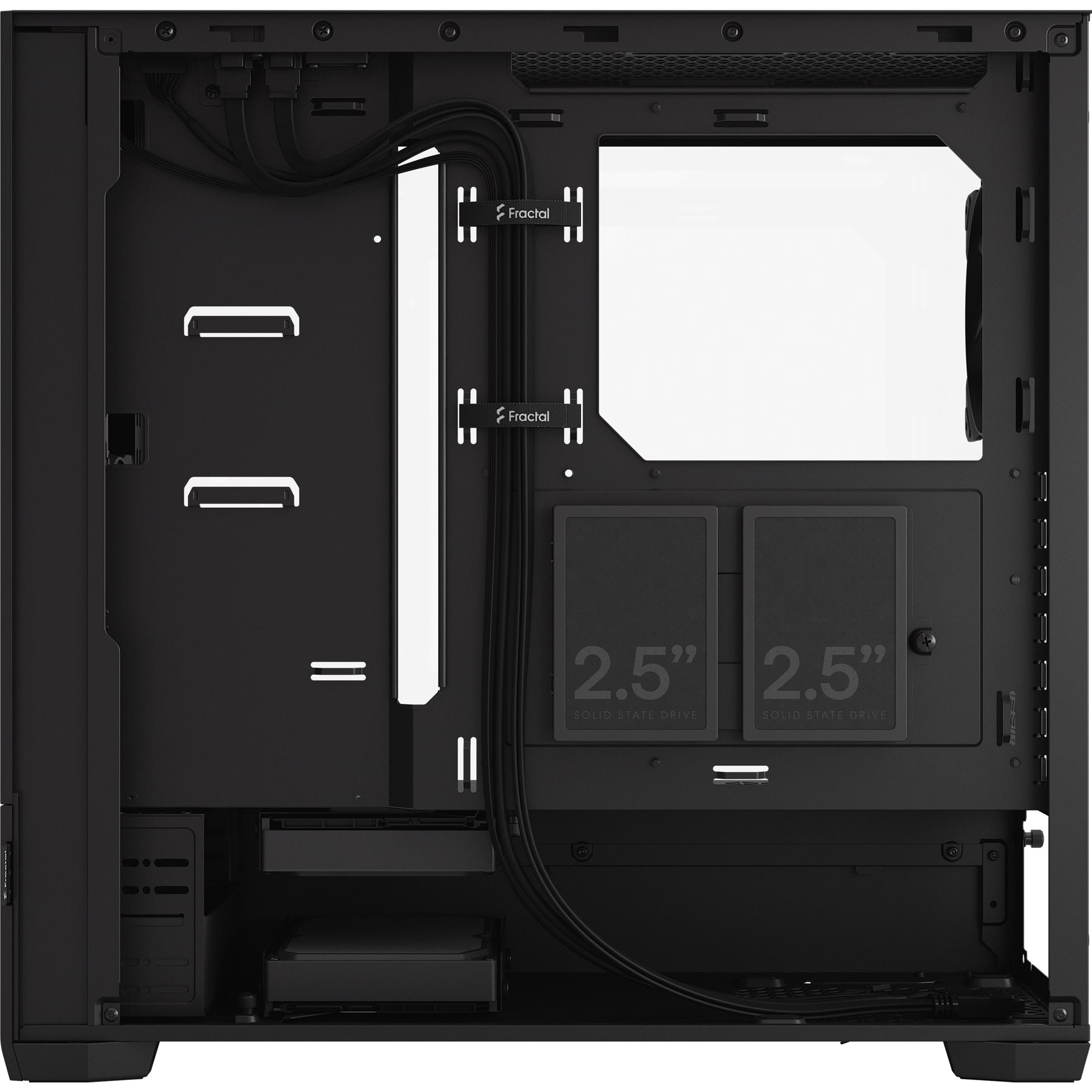 A large main feature product image of Fractal Design Pop Air TG Clear Tint Mid Tower Case (Black)