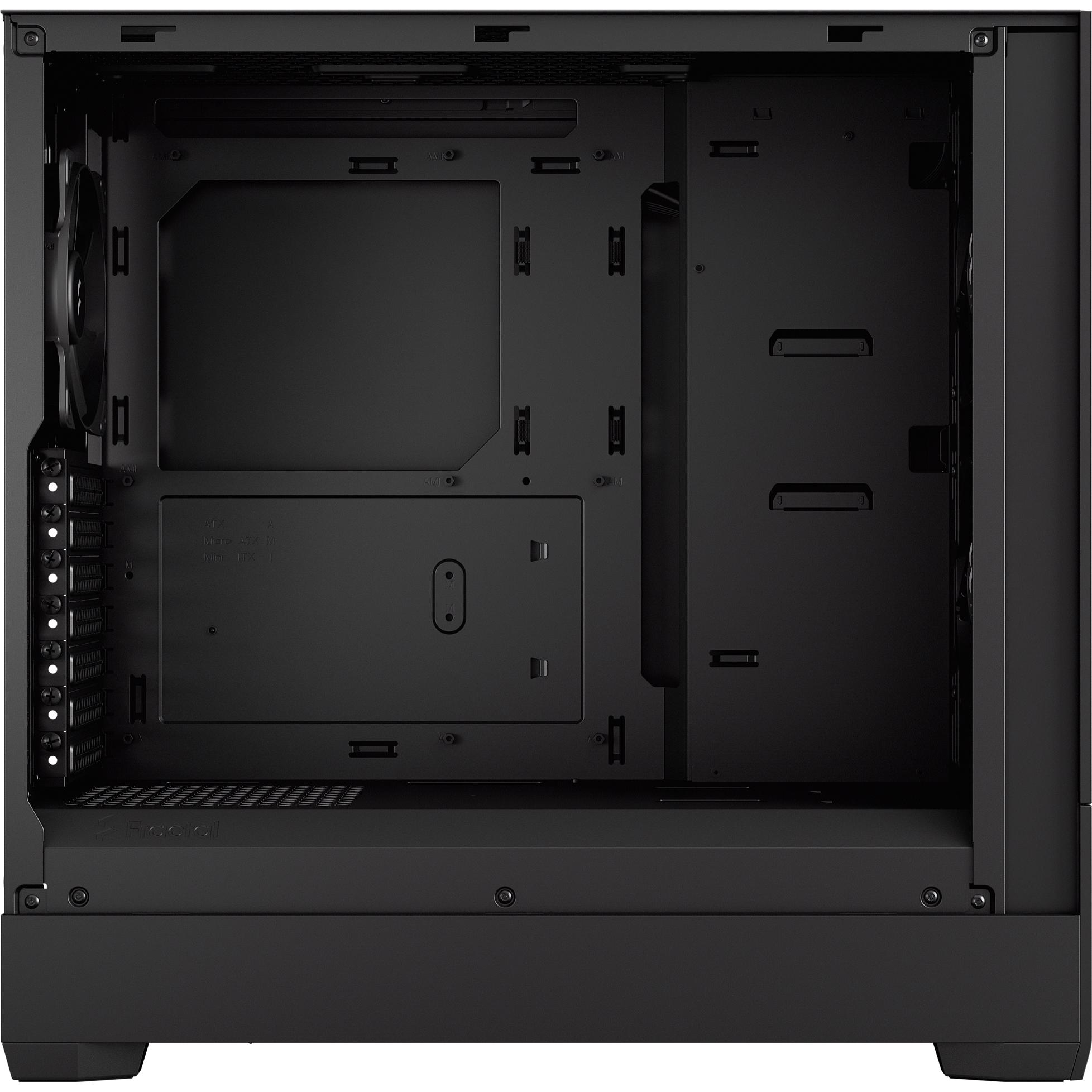 A large main feature product image of Fractal Design Pop Air TG Clear Tint Mid Tower Case (Black)