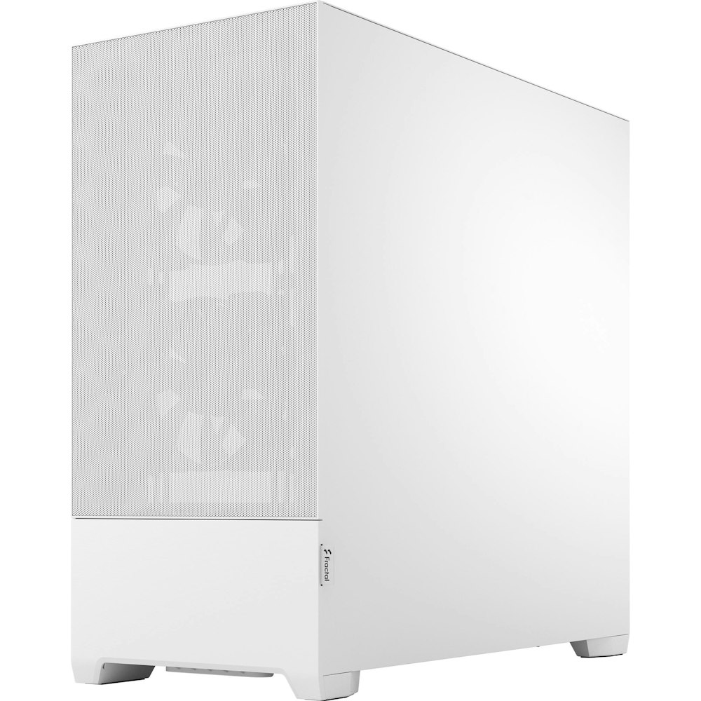 A large main feature product image of Fractal Design Pop Air TG Clear Tint Mid Tower Case - White