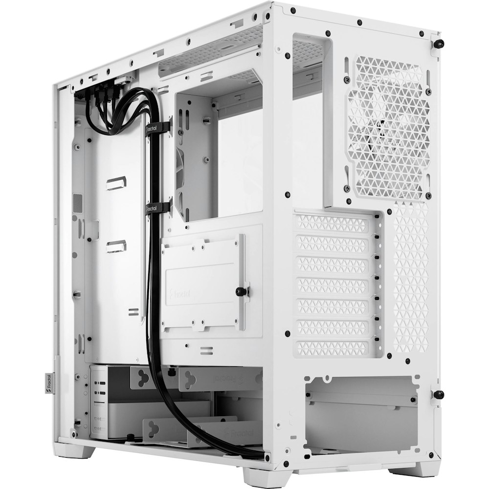 A large main feature product image of Fractal Design Pop Air TG Clear Tint Mid Tower Case - White