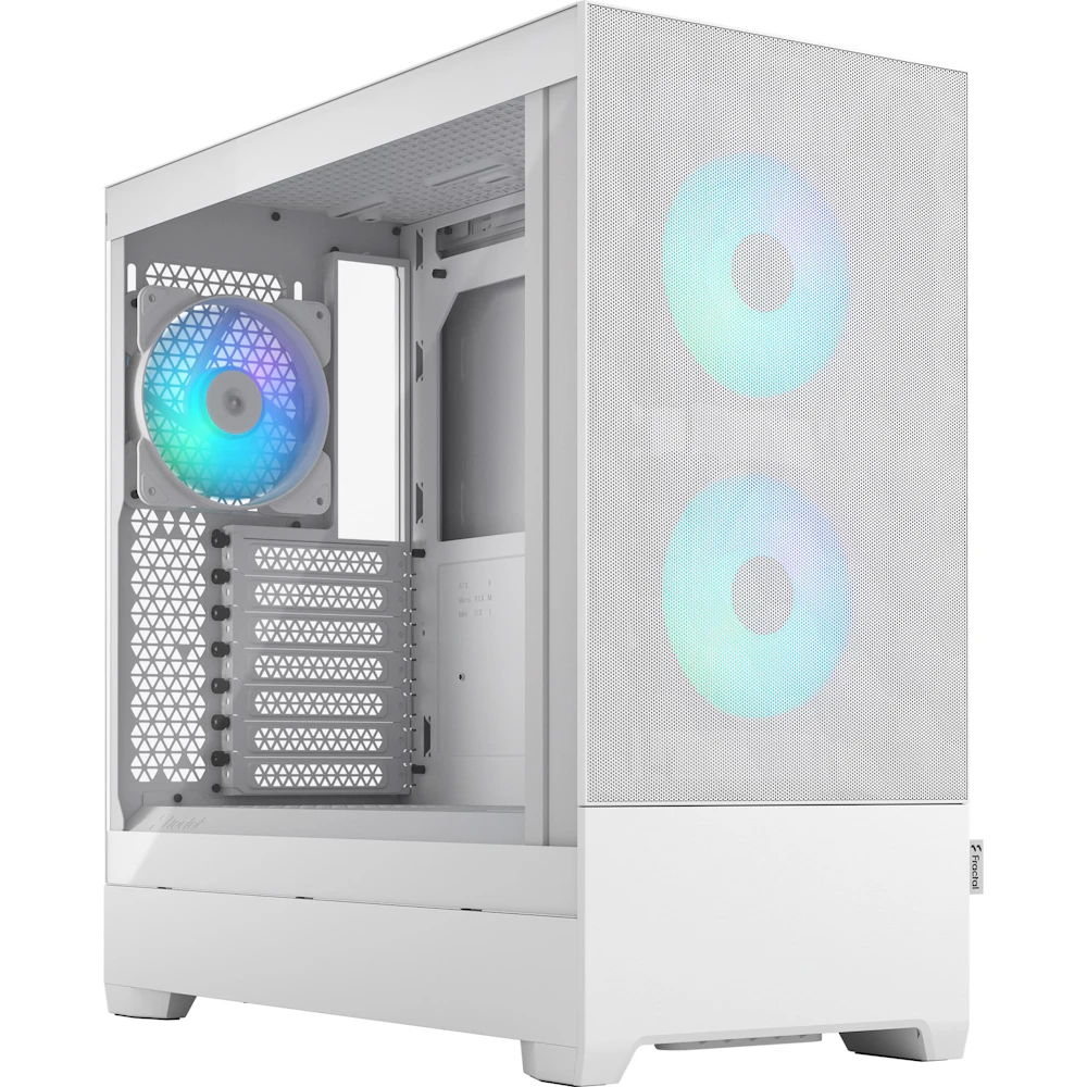 Fractal Design Pop Air RGB TG Clear Tint Mid Tower Case (White)