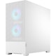 A small tile product image of Fractal Design Pop Air RGB TG Clear Tint Mid Tower Case - White
