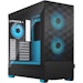 A product image of Fractal Design Pop Air RGB TG Clear Tint Mid Tower Case - Cyan Core
