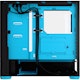 A small tile product image of Fractal Design Pop Air RGB TG Clear Tint Mid Tower Case - Cyan Core
