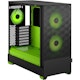 A small tile product image of Fractal Design Pop Air RGB TG Clear Tint Mid Tower Case - Green Core