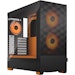 A product image of Fractal Design Pop Air RGB TG Clear Tint Mid Tower Case - Orange Core