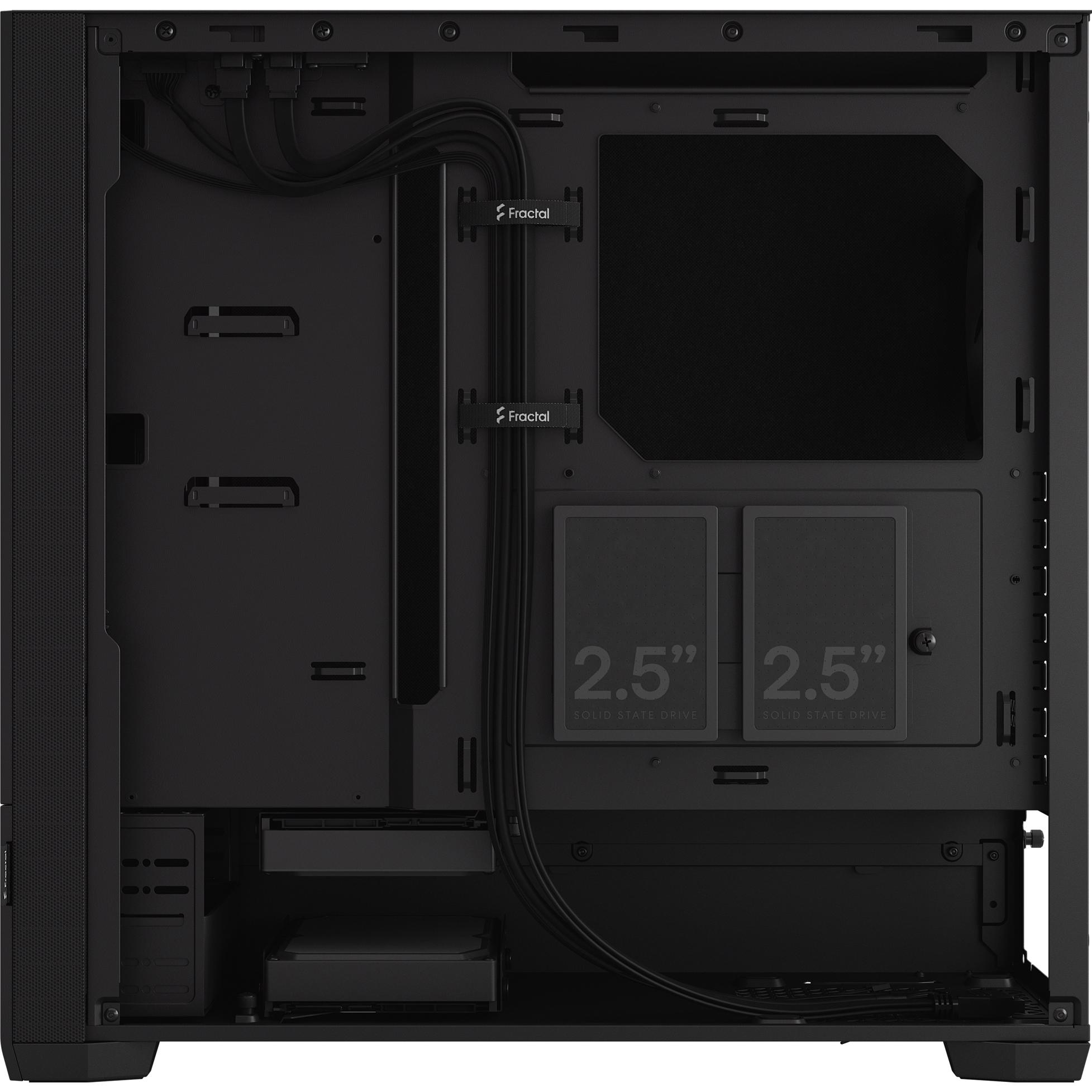 A large main feature product image of Fractal Design Pop Silent Mid Tower Case (Black)