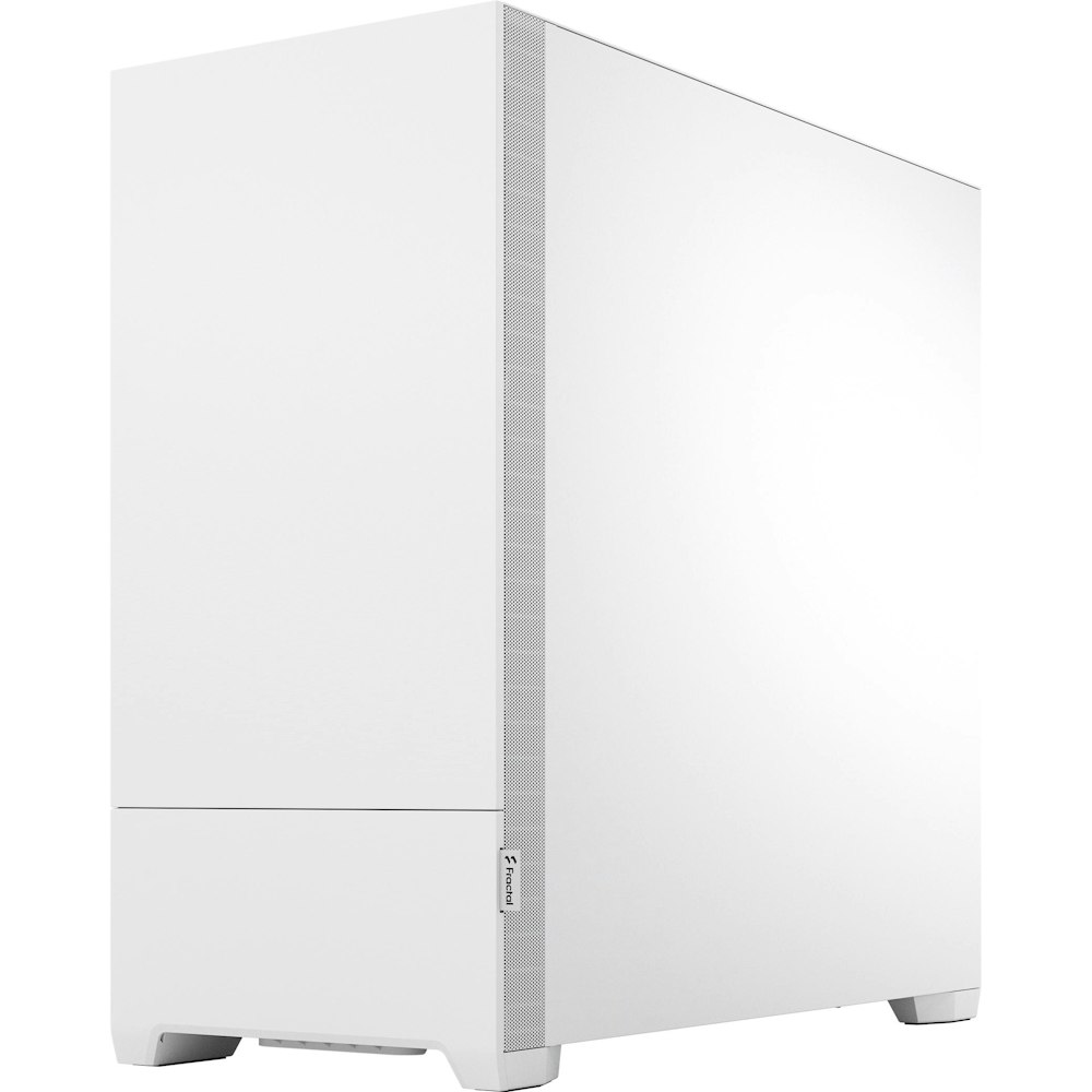A large main feature product image of Fractal Design Pop Silent TG Clear Tint Mid Tower Case - White