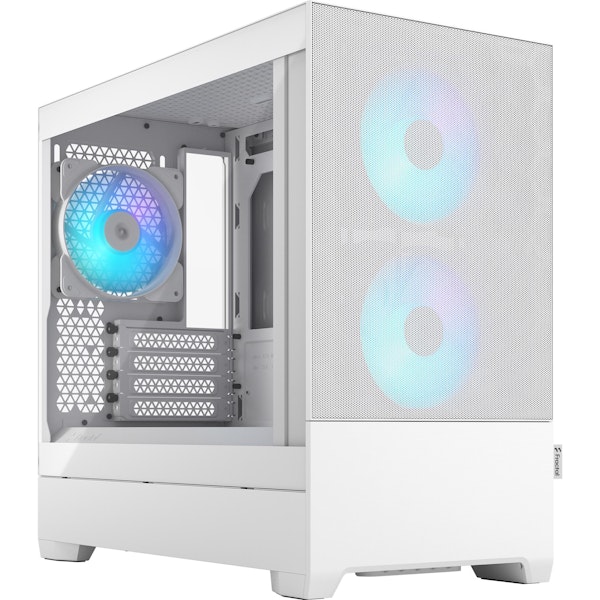 Fractal Design Pop Mini Air RGB TG Clear Tint Micro Tower Case -White ...