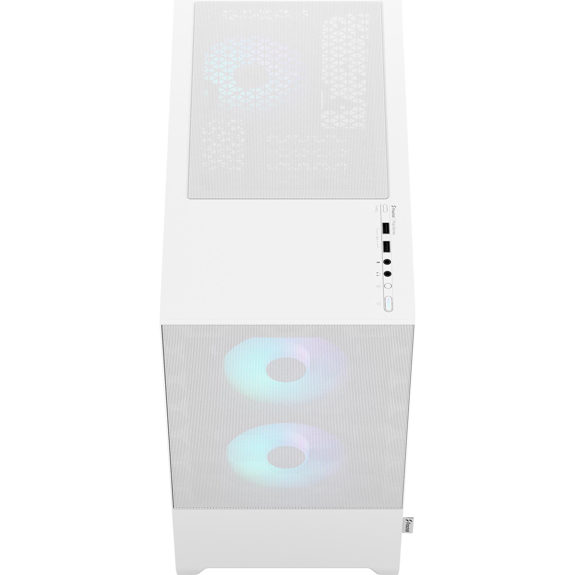 Buy Now | Fractal Design Pop Mini Air RGB White TG Clear Tint mATX Case |  PLE Computers