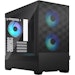 A product image of Fractal Design Pop Mini Air RGB TG Clear Tint Micro Tower Case - Black