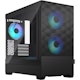A small tile product image of Fractal Design Pop Mini Air RGB TG Clear Tint Micro Tower Case (Black)