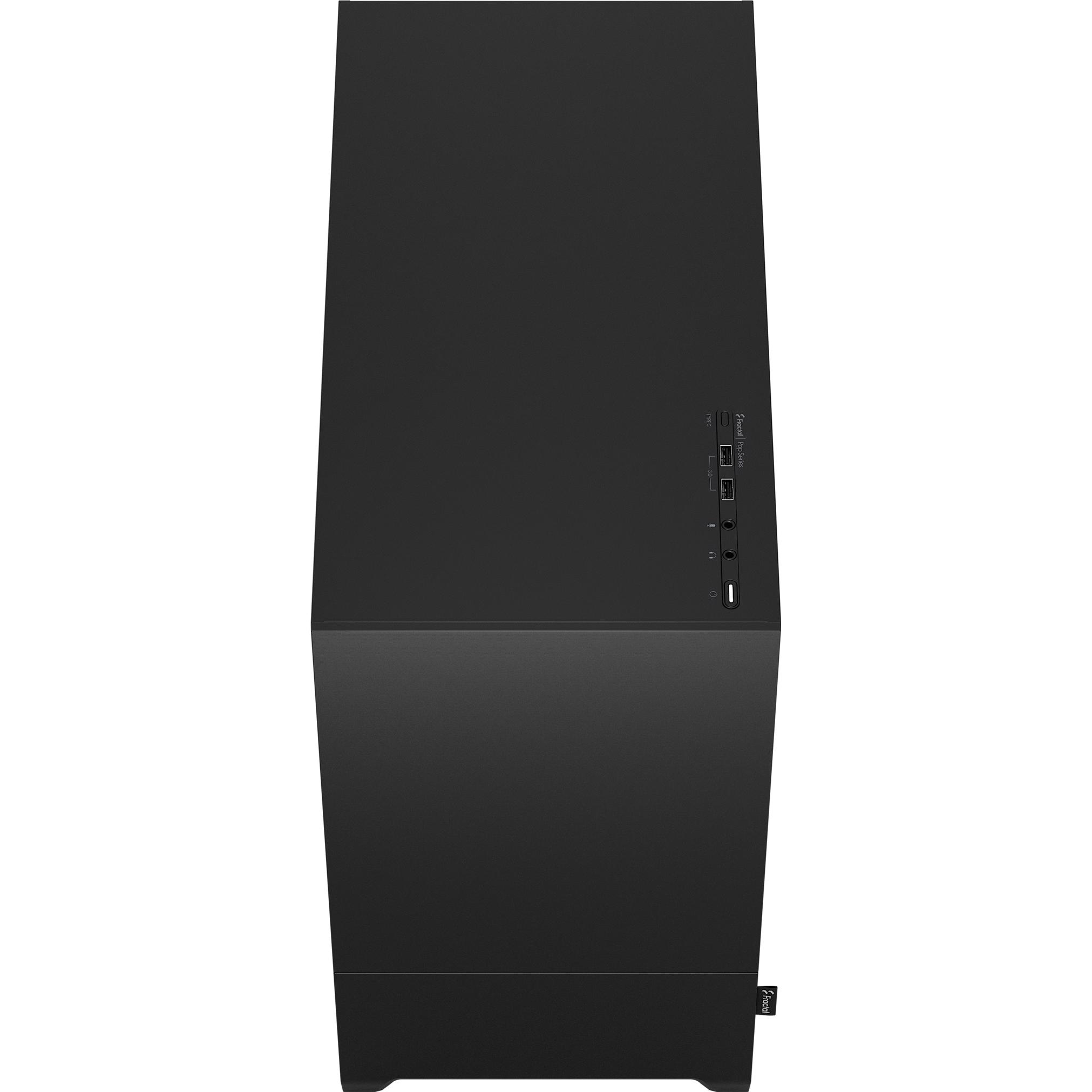A large main feature product image of Fractal Design Pop Mini Silent Micro Tower Case (Black)
