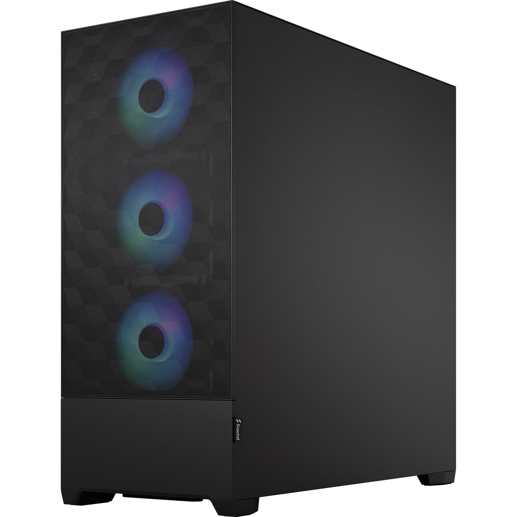 A large main feature product image of Fractal Design Pop XL Air RGB TG Clear Tint Full Tower Case (Black)