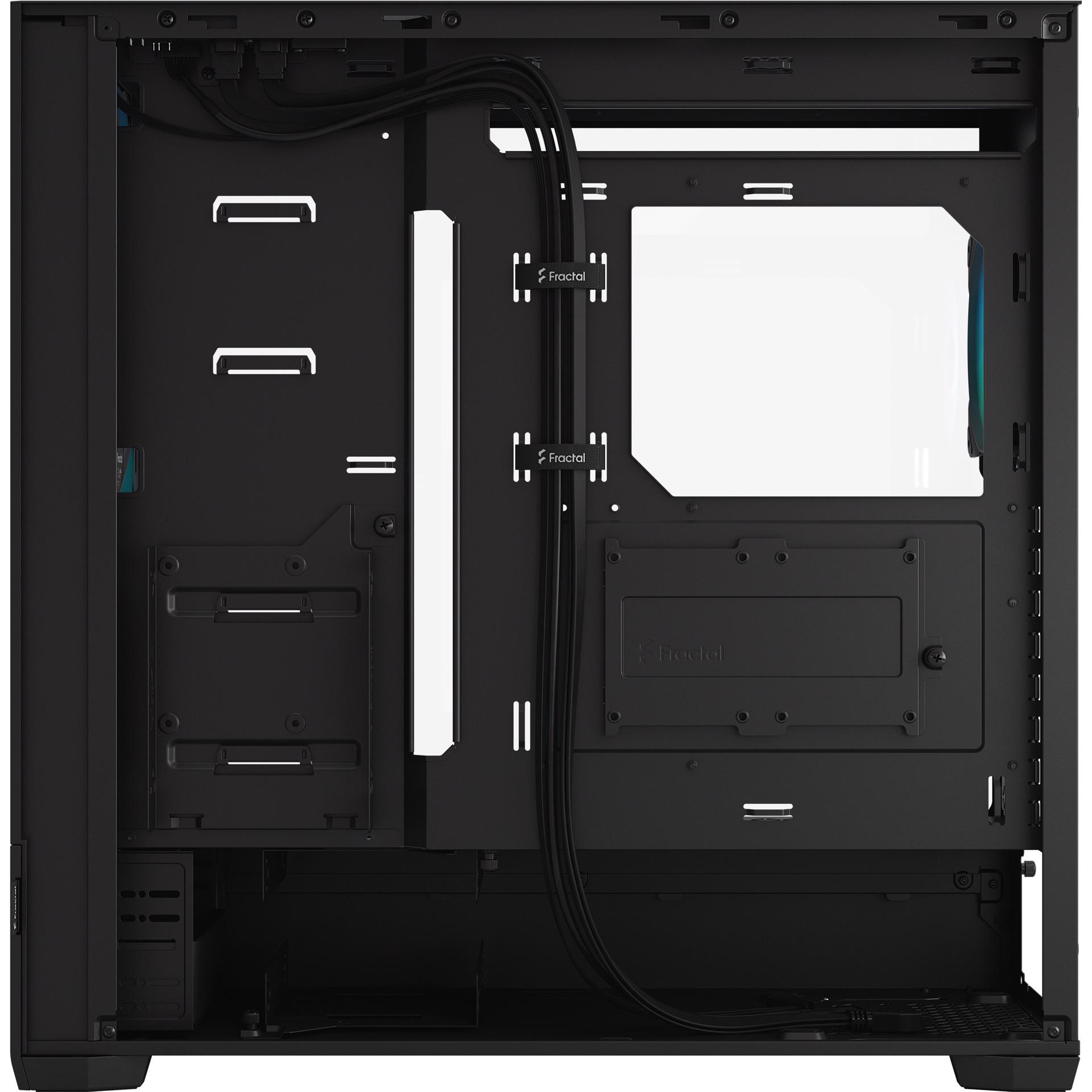 A large main feature product image of Fractal Design Pop XL Air RGB TG Clear Tint Full Tower Case (Black)