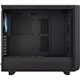 A small tile product image of Fractal Design Meshify 2 Lite RGB TG Light Tint Mid Tower Case - Black