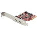 A product image of Startech PCIe USB 3.1 Card - 2x USB C 3.1 Gen 2 10Gbps - PCIe Gen 3 x4 - ASM3142 Chipset - USB Type C PCI Express Card (PEXUSB312C3)