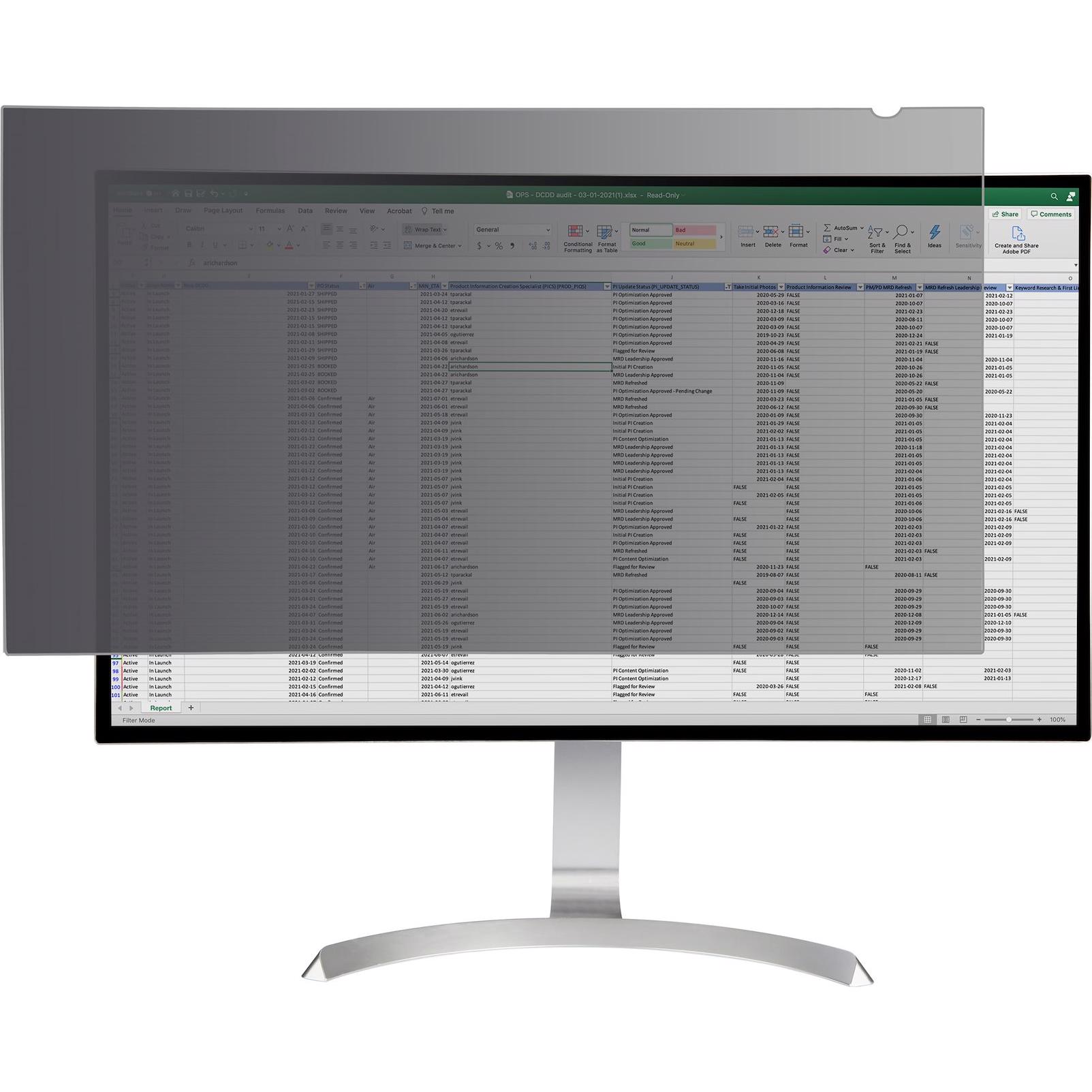 A large main feature product image of Startech 32in. Monitor Privacy Screen 16:9 Matte/Glossy