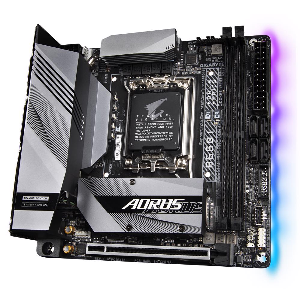 Buy Now Gigabyte B660I AORUS PRO DDR4 LG1700 MATX Desktop Motherboard PLE Computers