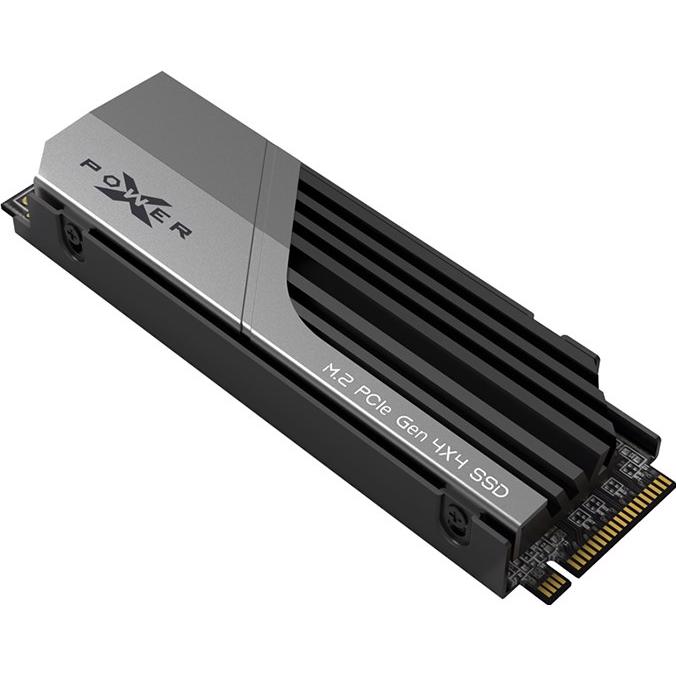 A large main feature product image of Silicon Power XS70 w/Heatsink PCIe Gen4  M.2 NVMe SSD - 1TB 
