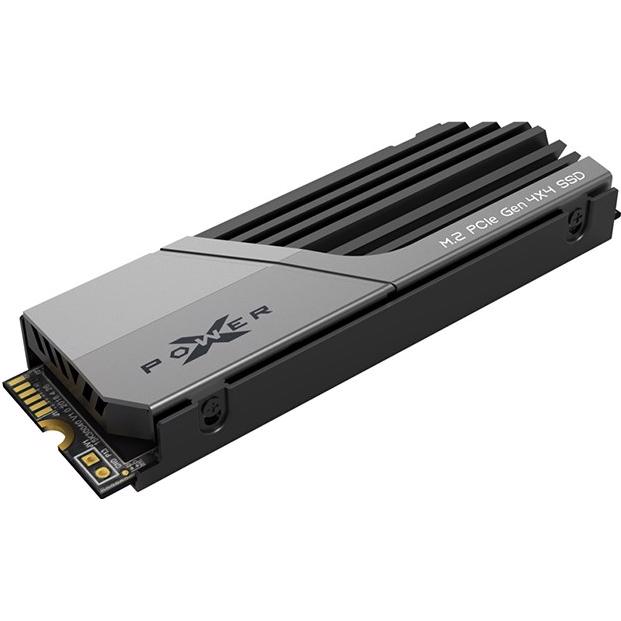 A large main feature product image of Silicon Power XS70 w/Heatsink PCIe Gen4  M.2 NVMe SSD - 1TB 