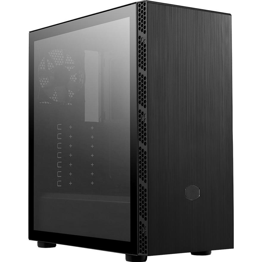 A large main feature product image of Cooler Master MasterBox MB600L V2 TG Mid Tower Case (Black)