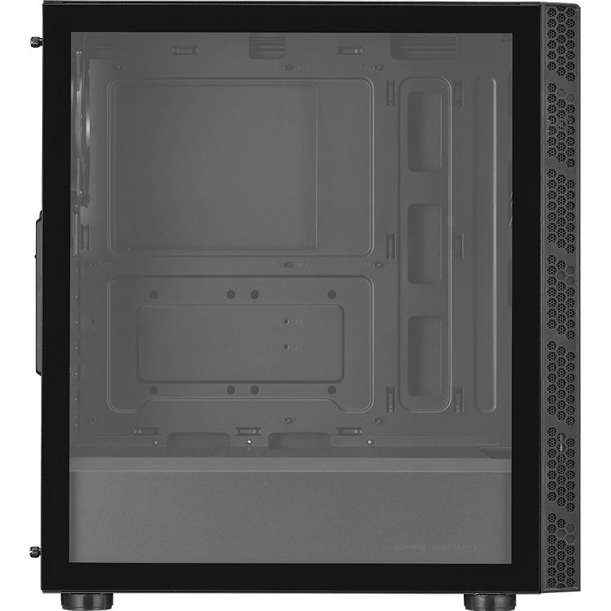A large main feature product image of Cooler Master MasterBox MB600L V2 TG Mid Tower Case (Black)
