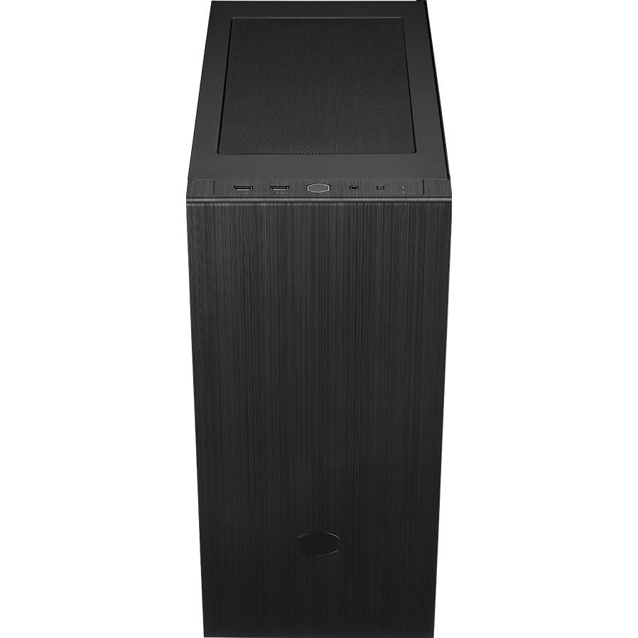 A large main feature product image of Cooler Master MasterBox MB600L V2 TG Mid Tower Case (Black)