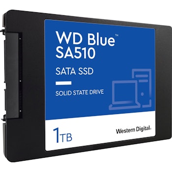 Product image of WD Blue SA510 SATA III 2.5" SSD - 1TB - Click for product page of WD Blue SA510 SATA III 2.5" SSD - 1TB