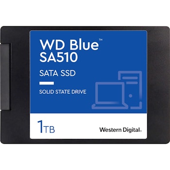 Product image of WD Blue SA510 SATA III 2.5" SSD - 1TB - Click for product page of WD Blue SA510 SATA III 2.5" SSD - 1TB