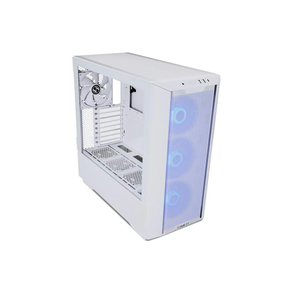 A large main feature product image of Lian Li Lancool III RGB Mid Tower Case - White