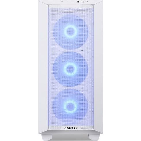 A large main feature product image of Lian Li Lancool III RGB - Mid Tower ATX Case (White)