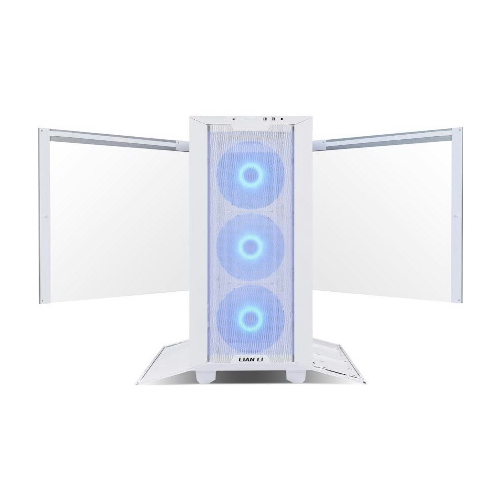 A large main feature product image of Lian Li Lancool III RGB - Mid Tower ATX Case (White)