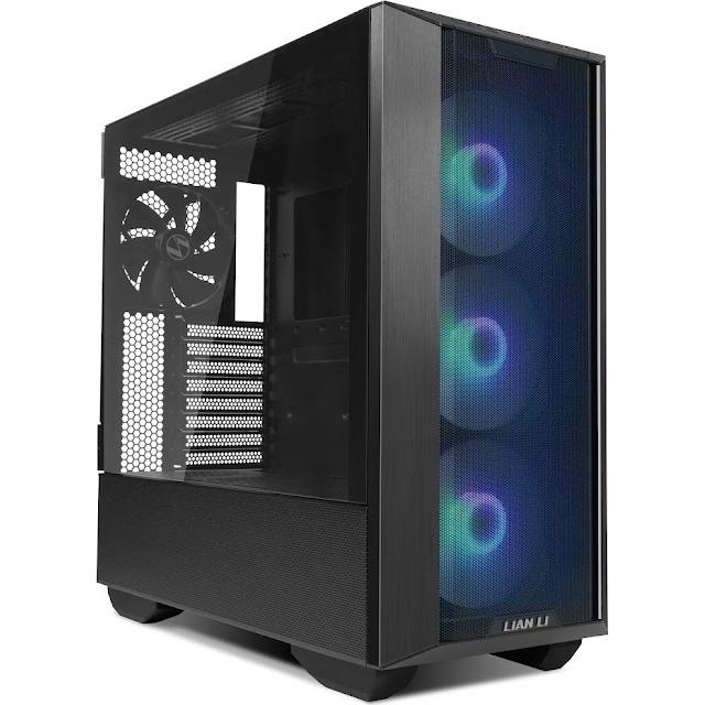 A large main feature product image of Lian Li Lancool III RGB - Mid Tower ATX Case (Black)