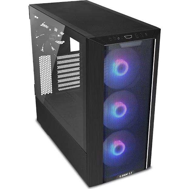 A large main feature product image of Lian Li Lancool III RGB - Mid Tower ATX Case (Black)