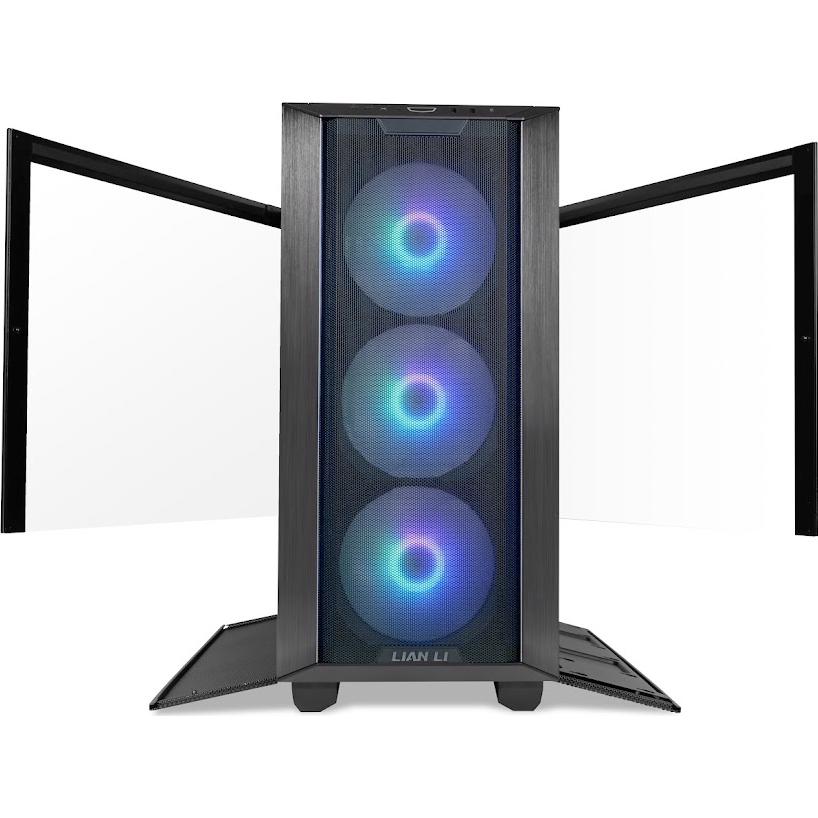 A large main feature product image of Lian Li Lancool III RGB - Mid Tower ATX Case (Black)