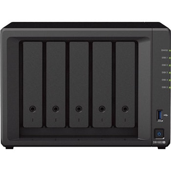 Product image of Synology DiskStation DS1522+ Ryzen 8GB 5 Bay NAS Enclosure - Click for product page of Synology DiskStation DS1522+ Ryzen 8GB 5 Bay NAS Enclosure