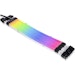 A product image of Lian Li Strimer Plus V2 8-Pin Triple PCIe ARGB LED Extension Cable