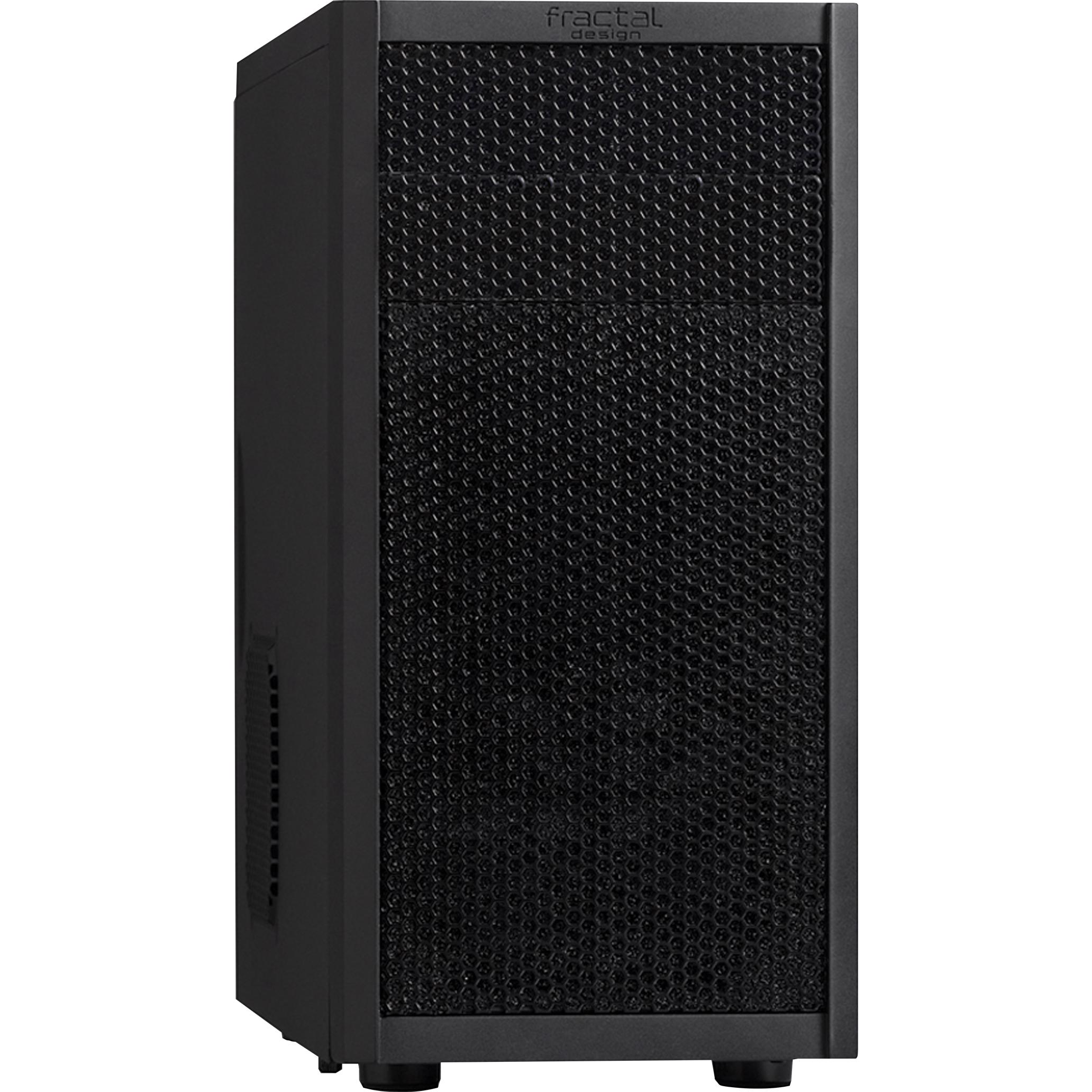 A large main feature product image of Fractal Design Core 1000 Micro Tower Case (Black)