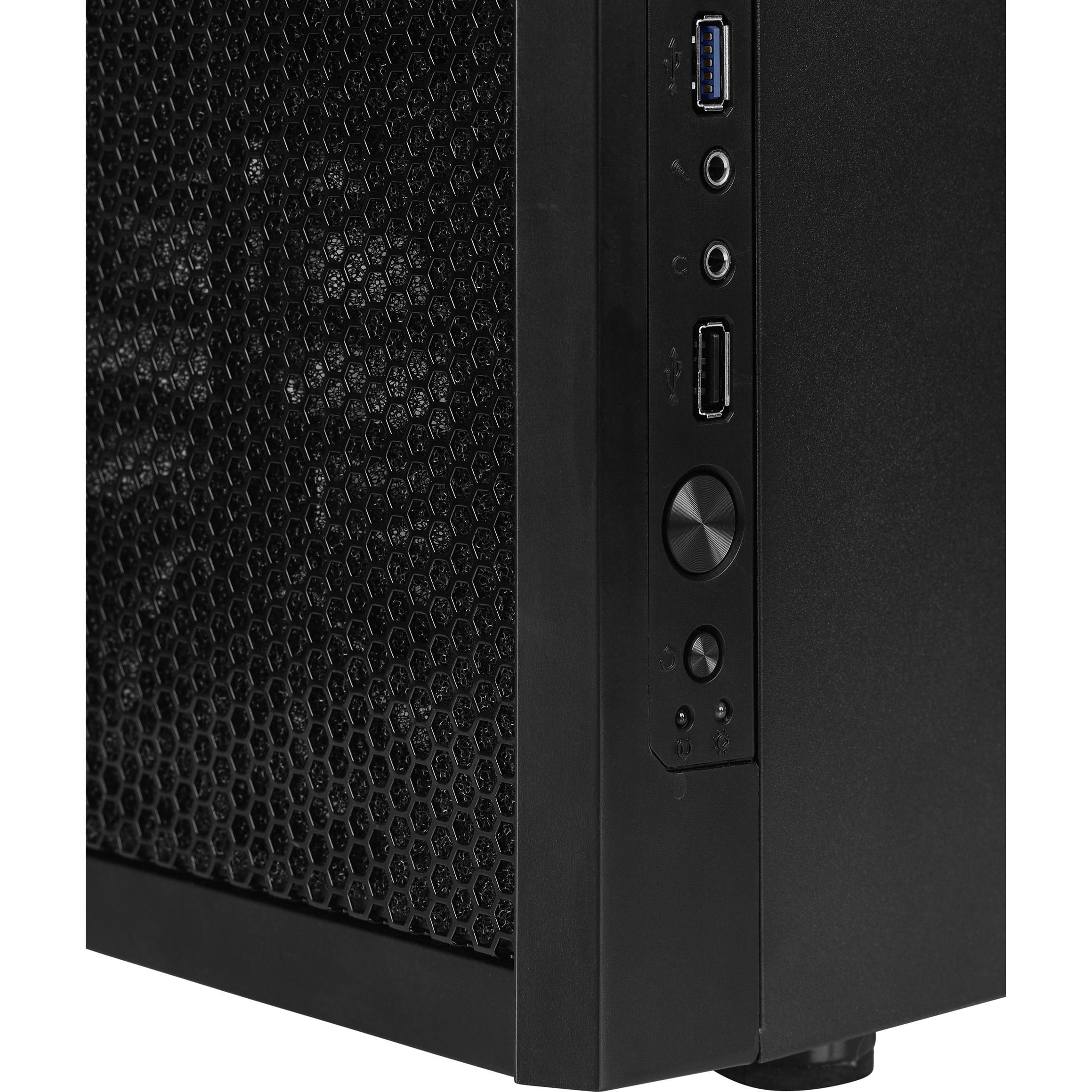 A large main feature product image of Fractal Design Core 1000 Micro Tower Case (Black)