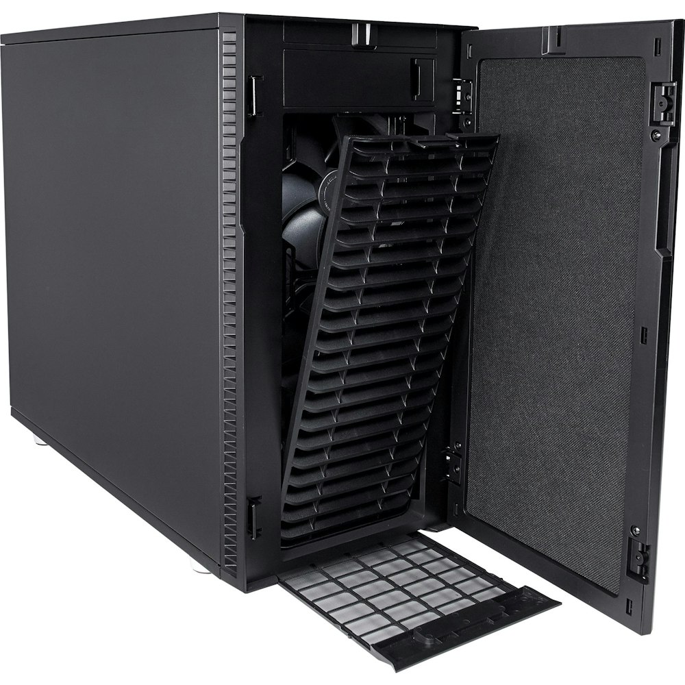 A large main feature product image of Fractal Design Define R6 Mid Tower Case - Black