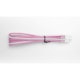 A small tile product image of GamerChief Elite Series 8-Pin EPS 30cm Sleeved Extension Cable (Pink/White) - White Connector