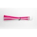 A product image of GamerChief Elite Series 8-Pin PCIe 30cm Sleeved Extension Cable (Hot Pink/White) - White Connector