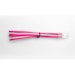 A product image of GamerChief Elite Series 6-Pin PCIe 30cm Sleeved Extension Cable (Hot Pink/White) - White Connector