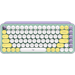 A product image of Logitech POP Keys Wireless Mechanical Emoji Keyboard - Daydream