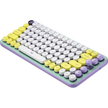 Product image of Logitech POP Keys Wireless Mechanical Emoji Keyboard - Daydream - Click for product page of Logitech POP Keys Wireless Mechanical Emoji Keyboard - Daydream