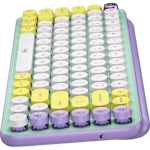 A small tile product image of Logitech POP Keys Wireless Mechanical Emoji Keyboard - Daydream